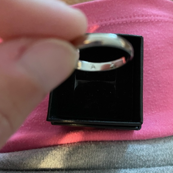 Three 3 Leaf Clover Shamrock Emerald Green Stones Silver Ring - Picture 4 of 4